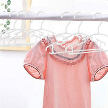 Appendini per Bambini 60 Pezzi Appendiabiti per Bambini Appendini per Bambini per Vestiti Appendini per Bambini in plastica Bianca Appendini per Bambini