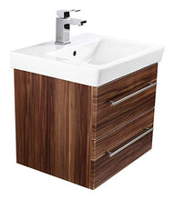 Mobile bagno con lavabo Villeroy & Boch Subway 2.0 55cm noce