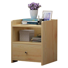 Comodino Legno Comodino impilabile Laterale End Comodino for la casa da Letto Ufficio Universitaria Nightstand Accessori mobili Camera da Letto