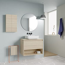 Amizuva Niwa Top Mobile da bagno, in legno, 80 cm, 4 pezzi