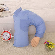 Coil-c - Cuscino per il corpo dell'amicizia, morbido e divertente cuscino per il corpo, giocattolo divertente (blu)