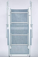 Ombrellificio R.T. Magnani S.R.L. 501 Relax Lettino Alluminio Professionale, Grigio Melange