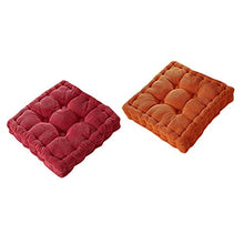Baoblaze 2 Pezzi Cuscino per Sedia Cuscino per Sedile Cuscino per Divano Rimovibile per Patio da Giardino
