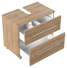 Sottostruttura universale su piedi 70 cm rovere chiaro