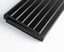GEHE - Vassoio per divano e divano, flessibile, pieghevole, perfetto per bevande, snack e telecomando, per telefono, ottimo vassoio per braccioli per divano (nero)