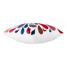 Cuscino riempito con gocce di perle colorate, impermeabile, per esterni, giardino, 45 cm