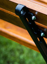 Panca da giardino in legno Krakwood, panca da parco balcone