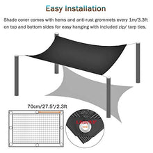 YXX Rete Parasole Telone Ombreggiante Grado Commerciale Telo Ombreggiante per Recinzione, Gazebo E Veranda per Esterni - Beige Vela Parasole con Occhielli E Bordo Nastrato Resistente (Size : 2mx4m)