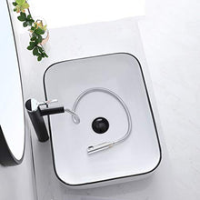 JPOYT-O Nordic Style Bacino contatore Ceramica Piazza Lavatoio Ceramica Bagno Lavello Singolo