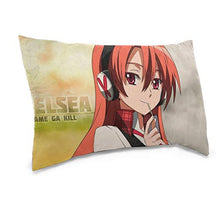 Uosliks Anime Girls White Skin Akame GaKill Chelsea Rectangle Standard Size Zippered Bedding Set Pillow Case Two Sides