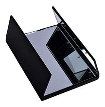 ZWH-Specchio per Il Trucco Tri-Fold Pieghevole Cosmetici Luci Specchio for Il Trucco Portatile Compatto da Viaggio Pocket Specchi Specchi con LED