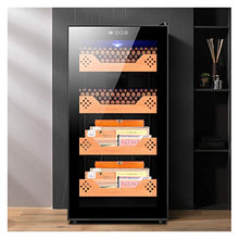 EVEN Dispositivo di Raffreddamento del Sigaro, humidor, Acciaio Inossidabile e Nero, Sigaro 300-400