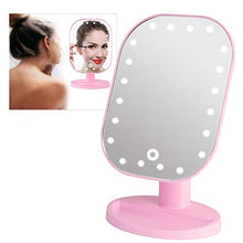 Specchio Trucco con Luci, 20 LED 10X Ingrandimento Specchio Cosmetico Touch Screen Specchio per Trucco con Ricarica USB