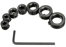 SaySure - Drill Chuck Depth Stop Collars & Hex Wrench