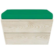 FAMIROSA Set Divani da Giardino su Pallet 6 pz con Cuscini Legno Abete-3509