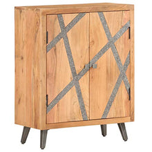FAMIROSA Credenza 60x30x75 cm in Legno Massello di Acacia Marrone