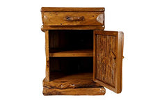 Windalf - Comò vintage Shmoosy, larghezza 54 cm, altezza 77 cm, stile shabby chic, pezzo unico, realizzato a mano
