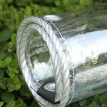 GDMING Telone Occhiellato PVC, Trasparente Impermeabile Robusto All'aperto Tenda Divisoria, Resistente agli Agenti Atmosferici Copertura del Giardino, 30 Dimensioni (Color : Chiaro, Size : 1x2m)