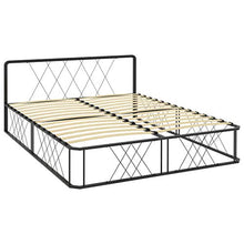 SKM Giroletto Nero in Metallo 180x200 cm (29kg)