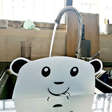 TOPBATHY Orso da Cucina con paraspruzzi per Acqua con Ventose per lavello Lavandino per Bagno e Verdure