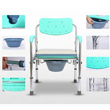 Z-SEAT Comò Sedia Comodino Comò Camera da Letto Comò Comò Pieghevole Senior Alluminio Regolabile in Altezza