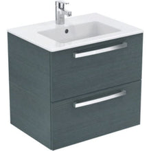 Ideal Standard – Mobile tempo 60 cm con Cassetti Grigio sabbiatura, e3240sg)
