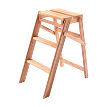 HOUSE COLLECTION Scaletta in Legno Naturale 3 gradini