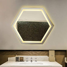 Bagno Specchio Parete Specchi, LED Illuminato Specchio Cosmetico Specchio per Il Trucco, di Differenti Temperature di Colore, con Defogger Dimmer E Touch Interruttore