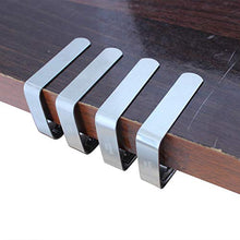 OhhGo - Clip per tovaglia in acciaio inox, 12 pezzi