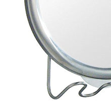 InterDesign 42070EU Specchio a Ventosa, Metallo, Argento