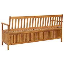 vidaXL Cassapanca da Giardino 170 cm in Legno Massello di Acacia