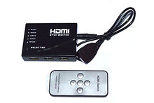 SaySure - 5 Port HDMI Switch Switcher Selector Splitter Hub + Remote
