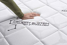 Naturalex | Viscosystem | Materasso Memory alla Francese 140x190 cm | Sistema Regolatore Di Pressione Aero Latex Extra Comfort | Adattamento Progressivo e Zone Riposo Indipendenti | Rigidità Media