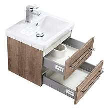 Mobile bagno con lavabo Villeroy & Boch Subway 2.0 50cm rovere chiaro