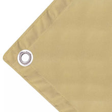 Festnight- Paravento da Balcone in Tessuto Oxford 75x600 cm Beige