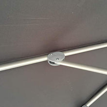 SORARA Apple Ombrellone Tondo 3M da Giardino | Grigio | Larghezza palo 48 mm | Alluminio Inox