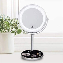 L&B-MR - Specchio da bagno a LED, con specchio ingranditore a 5 lati, doppio schermo da barba e specchio da bagno