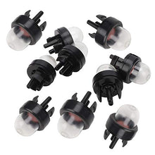 Rockyin 10pcs Primer Bulb Pompa Forma for Walbro Poulan Ppb100e Ppb150e Ppb200 Ppb200e