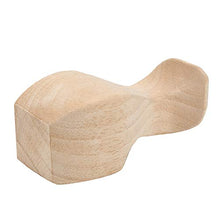 DAUERHAFT Accessori da Ufficio ecologici per Gambe in Legno massello(12 * 6cm)