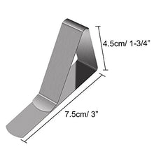 KOHMUI - Set di 30 fermatovaglia in acciaio inox Cuisine, 30 pezzi
