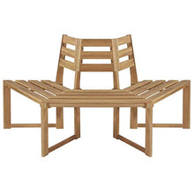 BIGTO - Panchina da Giardino in Legno di Acacia Massiccio, 160 cm
