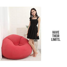 Divano Gonfiabile Ad Aria Aria Divano Lettino Gonfiabilein, Lounger Impermeabile Interni/Esterni da Riposo, Parchi,Red