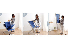 Divano Pigro/Poltrona Elegante Sedia pigra Divano Singolo Casual Personale Sedia Mini Balcone Sedia Computer da Studio Comoda e Morbida (Color : Blue)