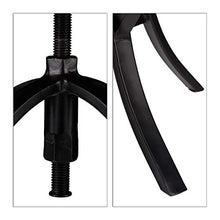 Relaxdays Sgabello da Bar Industrial, Girevole Sedia Rotonda Vintage, Regolabile Altezza fino a 76,5 cm, Nero/Marrone
