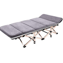 DGHJK Letto Pieghevole Letto Singolo Home Pranzo per Adulti Letto Siesta Lounge Office Simple Bed Marching Care