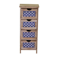 Vacchetti Amsterdam Mobiletto, Legno, Multicolor, Grande