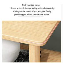 Comodini Tavolino Moderno Finale Industriale di Tabella, 2-Tier Tavolino con Bagagli Scaffale, Soggiorno Camera da Letto Comodino Comodini Letto (Color : Light Brown, Dimensione : M)
