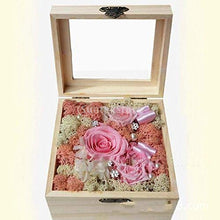 joyMerit Scatola di Legno con Serratura Scatola di Gioielli Confezione per - 9x9x4.5cm