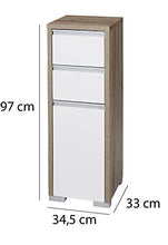 Schildmeyer Bello - Mobile sottolavello, 34,5/33 / 97 cm