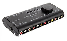 SaySure - 1Set 4 in 1 AV Audio Video Signal Switcher Splitter Selector